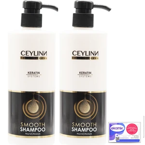 Keratin Smooth Shampoo 500 ml x 2 Adet