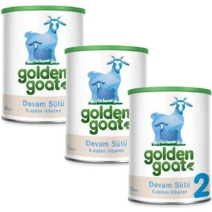 Golden Goat 2 Keçi Sütü Bazlı Devam Sütü 3'lü Paket