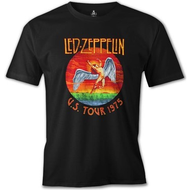 Lord T Shirt LED Zeppelin Us Siyah Erkek