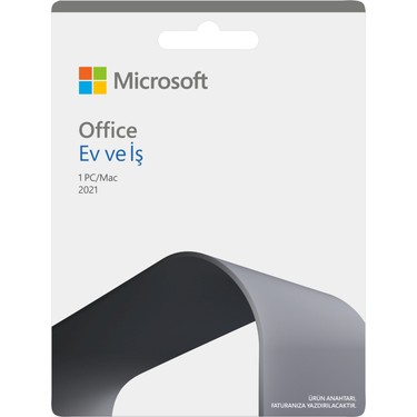 Microsoft Office Ev ve Iş 2021 - Elektronik Lisans(Mac Fiyatı