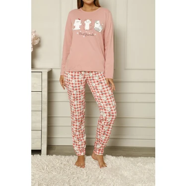 Lady Secret Mercan Kadın Pijama Takımı