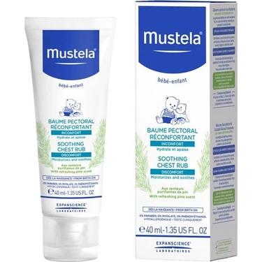 Mustela Soothing Comfort Göğüs Balsamı 40 ml – Emziren Anneler için Rahatlatıcı ve Nemlendirici