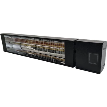 Infraheat 2500W Cafe ve Açık Alan Halojen Infrared Isıtıcı - Uzaktan