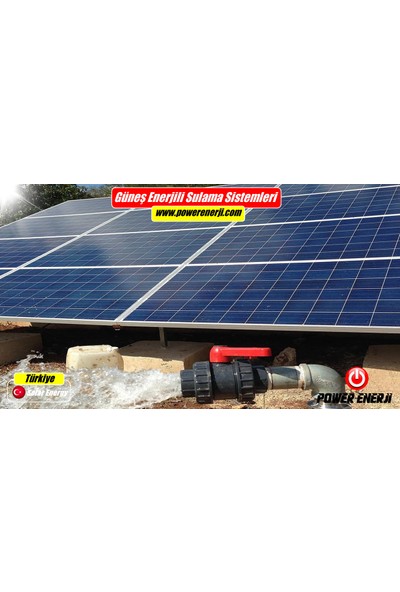 Tommatech 3hp 2.2kw Dalgıç Pompa Solar Tarımsal Sulama Paketi