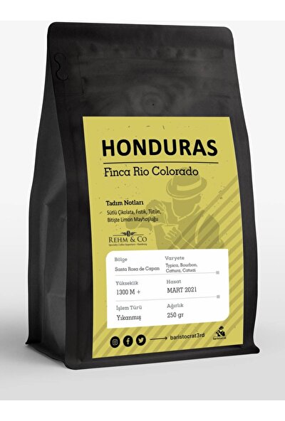 Baristocrat - Filtre Kahve - Honduras Finca Rio Colorado - 250 gr