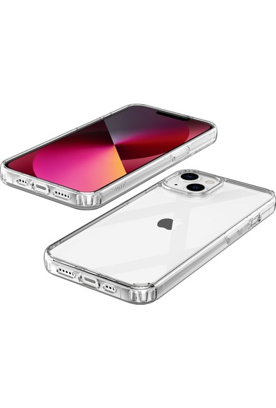 Buff iPhone 13 Air Hybrid Kılıf Crystal Clear