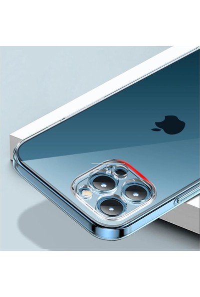 Vendas Apple iPhone 13 Pro Fora Serisi Kamera Korumalı Şeffaf Silikon Kılıf