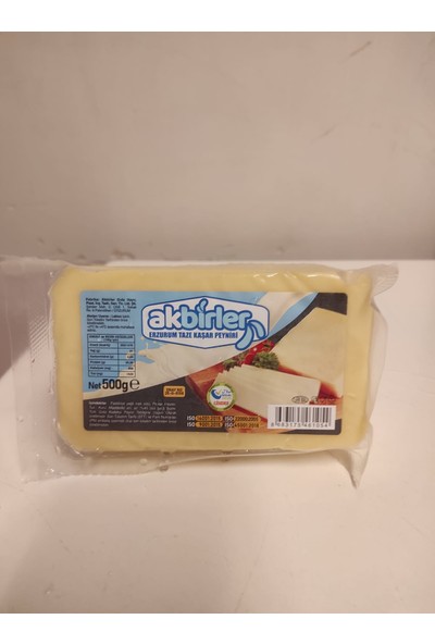 Akbirler Palmiye Taze Kaşar Peyniri 500 gr