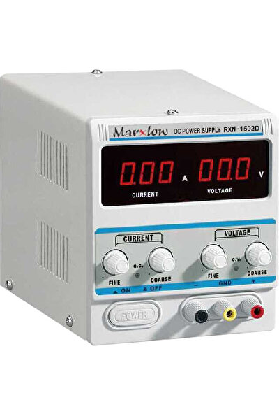 Marxlow 0-15 Volt 2 Amper Ayarlı Güç Kaynağı (RXN-1502D)