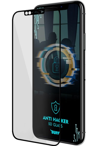Buff iPhone 11 5d Glass Anti Hacker Ekran Koruyucu
