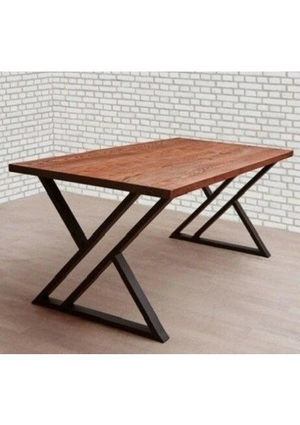 Dekoratif Metal Masa Ayağı Kütük Masa Ayağı Mobilya Ayakları 70X60 cm