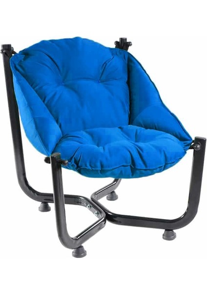 Kolay Kurulum Ergonomik Paşa Bahçe Keyif Koltuğu (Mavi)