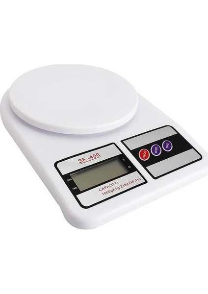 Dijital Hassas Mutfak Tartısı Hassas Ölçüm 1 Gram 10 kg Kapasiteli