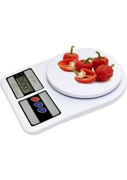 Dijital Hassas Mutfak Tartısı Hassas Ölçüm 1 Gram 10 kg Kapasiteli
