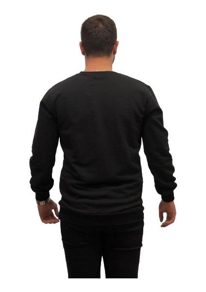 Yuvarlak Yaka Nakış Göğüs Baskılı Bambu Dokuma 2022 Kış Kreasyonu Erkek Sweatshirt fırsatları