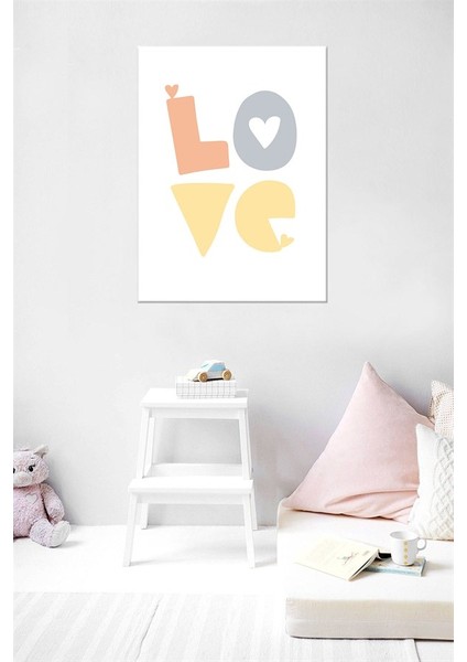 Love Kanvas Çocuk Tablo