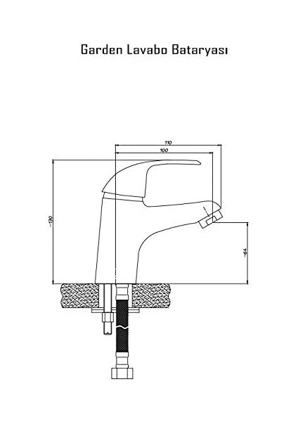 Armica GR1101 Garden Lavabo Armatürü fiyatları