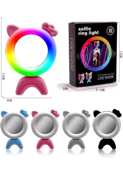 Q18 Telefon Üstü Mini Ringlight Aydınlatma Lamba fiyatları