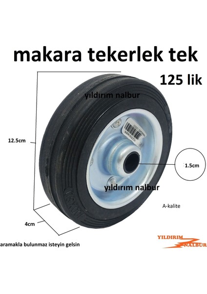 2 Adet 80 Lik Yük Arabası Tekerlek Küçük Boy Sanayi Tipi Makara Tekerlek Tezgah Sehpa Teker fiyatları