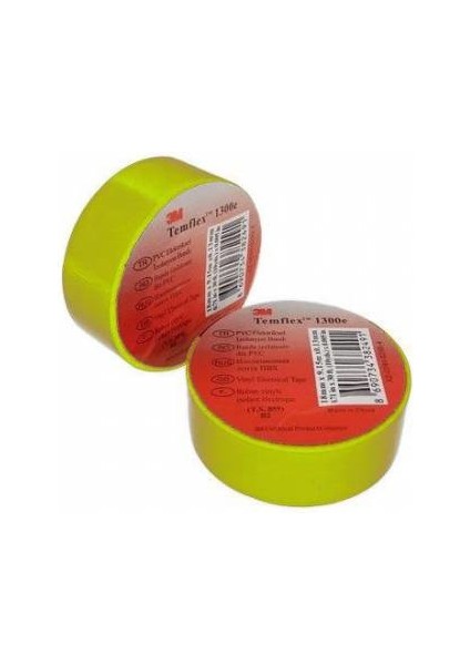7100148023 Izole Bant TEMFLEX1300E Sarı