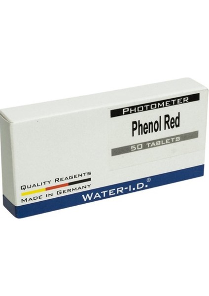 Poollab 1,0 Ph (Phenol Red ) Ölçüm Tableti 50 Tablet