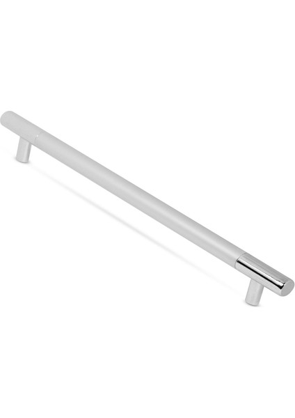 Hitit Çekmece Dolap Kapak Kulpu Kulbu 256 mm Mat Krom Kulp