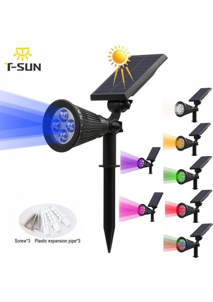7W Yeşil Renk Güneş Enerjili (Solar) Bahçe Aydınlatma Kamp Çadır Aydınlatma Solar Bahçe Aydınlatma fiyatları