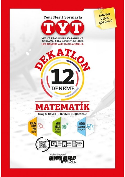 TYT Matematik Dekatlon 12 Deneme