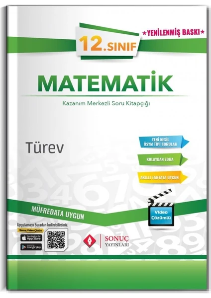 Sonuç Yayınları 12.Sınıf Matematik Dönüşümler Limit Süreklilik Fasikülü