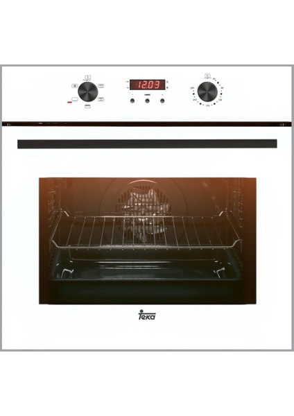 Hak 625 Watt Beyaz Multifonksiyonel Ankastre Fırın (Chef 2) (41590072)