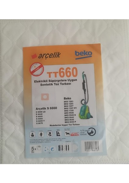 - Bks 1203 Toz Torbası