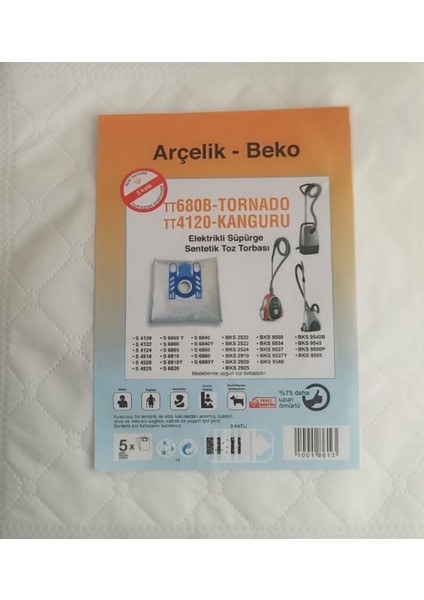 Beko-Bks 2910 Toz Torbası