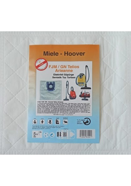 Electronic 2000 Toz Torbası