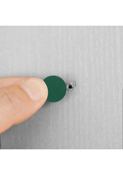 Yapışkanlı Vida Tapası Tıpası Yeşil Vida Kapatıcı Kapağı 100 Adet modelleri