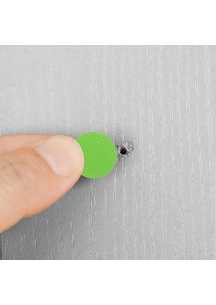 Yapışkanlı Vida Tapası Tıpası Açık Yeşil Vida Kapatıcı Kapağı 100 Adet modelleri