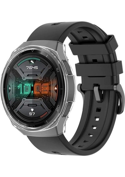 Huawei Watch Gt 2e Uyumlu Önü Kapalı Silikon Kılıf