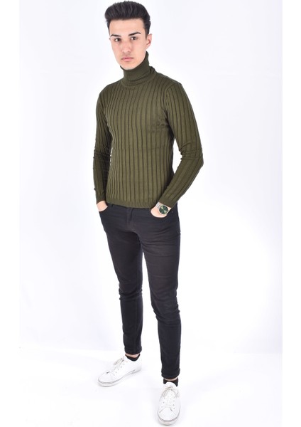 Fbı 7648 Tam Balıkçı Fitilli Kazak/haki/m