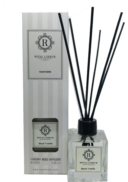 Vanilla Noir Çubuklu Oda ve Ortam Kokusu 100 ml