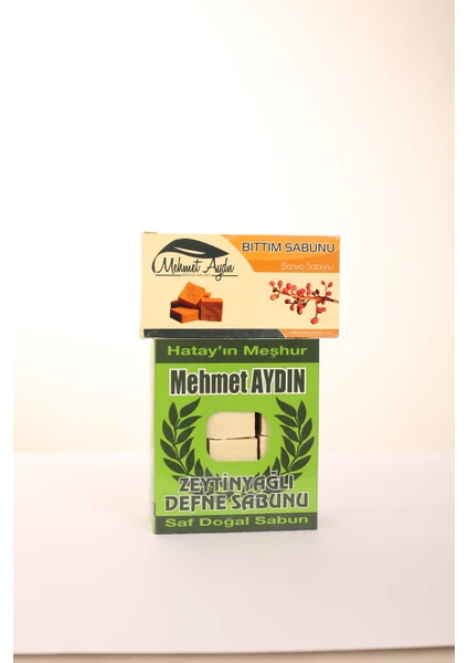 Mehmet Aydın  Zeytinyağlı Defne Sabunu 950 gr + Bıttım Sabunu 480 gr