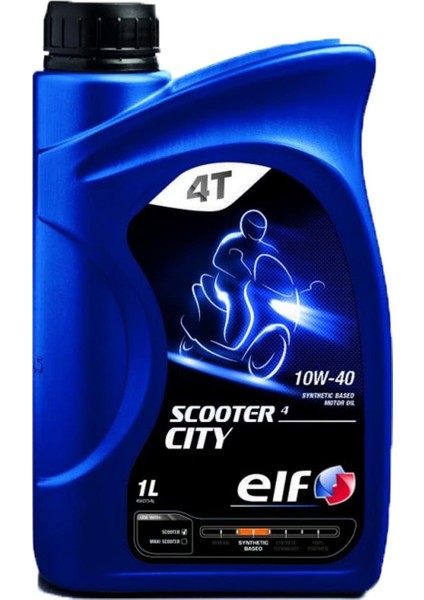 Scooter 4 10W-40 1l Elf Motor Yağı