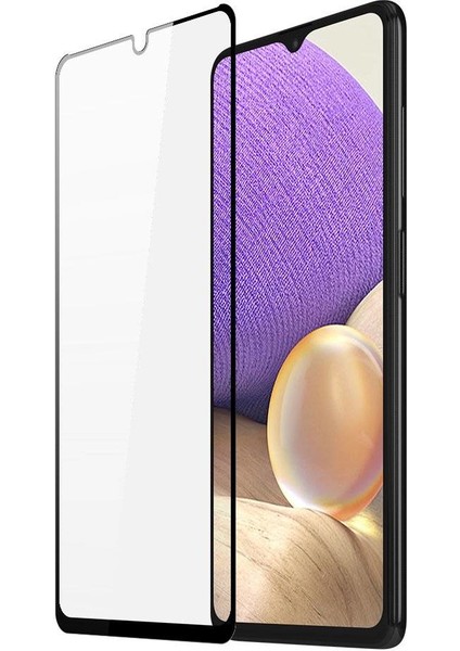 Samsung Galaxy A70 Ekran Koruyucu Seramik Mat Nano 9d Tam Kaplama Siyah