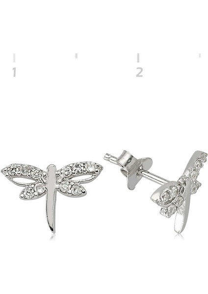 Gümüş Yusufçuk Çivili Küpe fiyatları