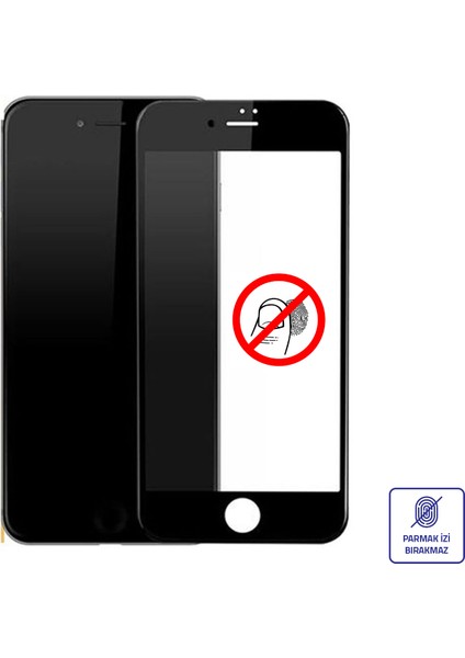 Apple iPhone 7 / 8 Ekran Koruyucu Seramik Mat Nano 9d Tam Kaplama Siyah modelleri