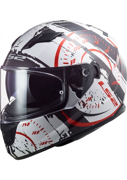 LS2 LS2 - Ls2 Stream Evo Tacho Beyaz-Siyah Kask S inceleme fotoğrafı