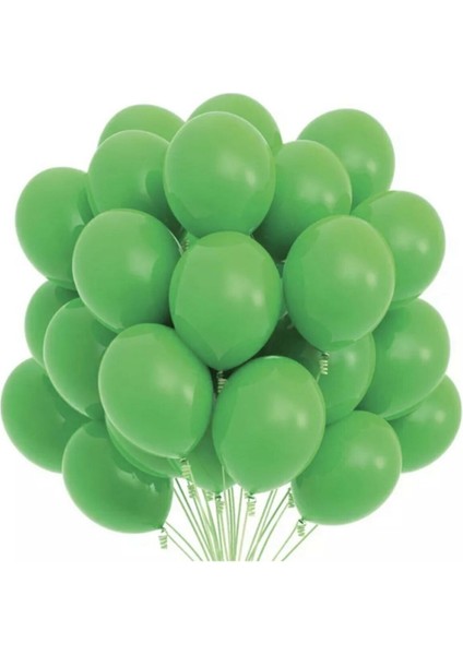 Açık Yeşil Pastel Balon 20 Adet