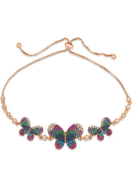 Gümüş Kelebekli Asansör Bileklik fiyatları