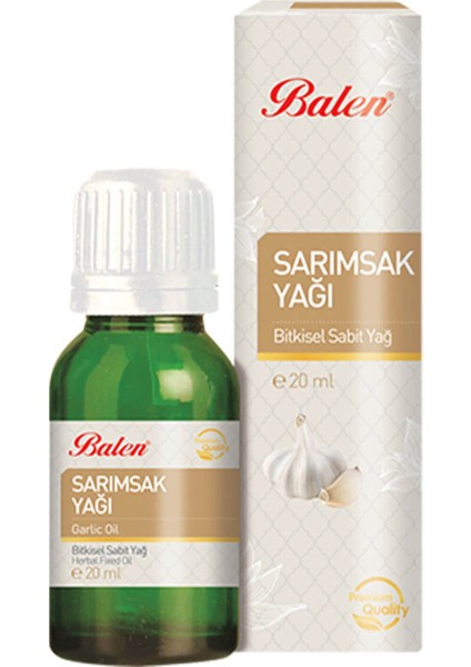 Sarımsak Yağı 20 ml