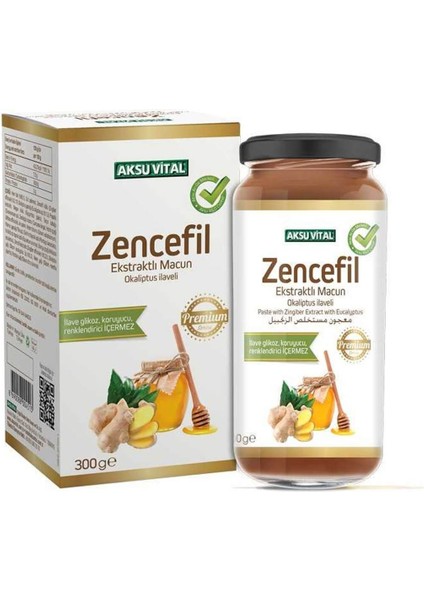 Ekstra Zencefilli Macun 300 gr