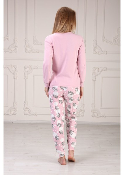 Zebra Baskılı Pijama Takım