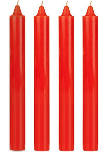 4'lü Fener Şamdan Mum